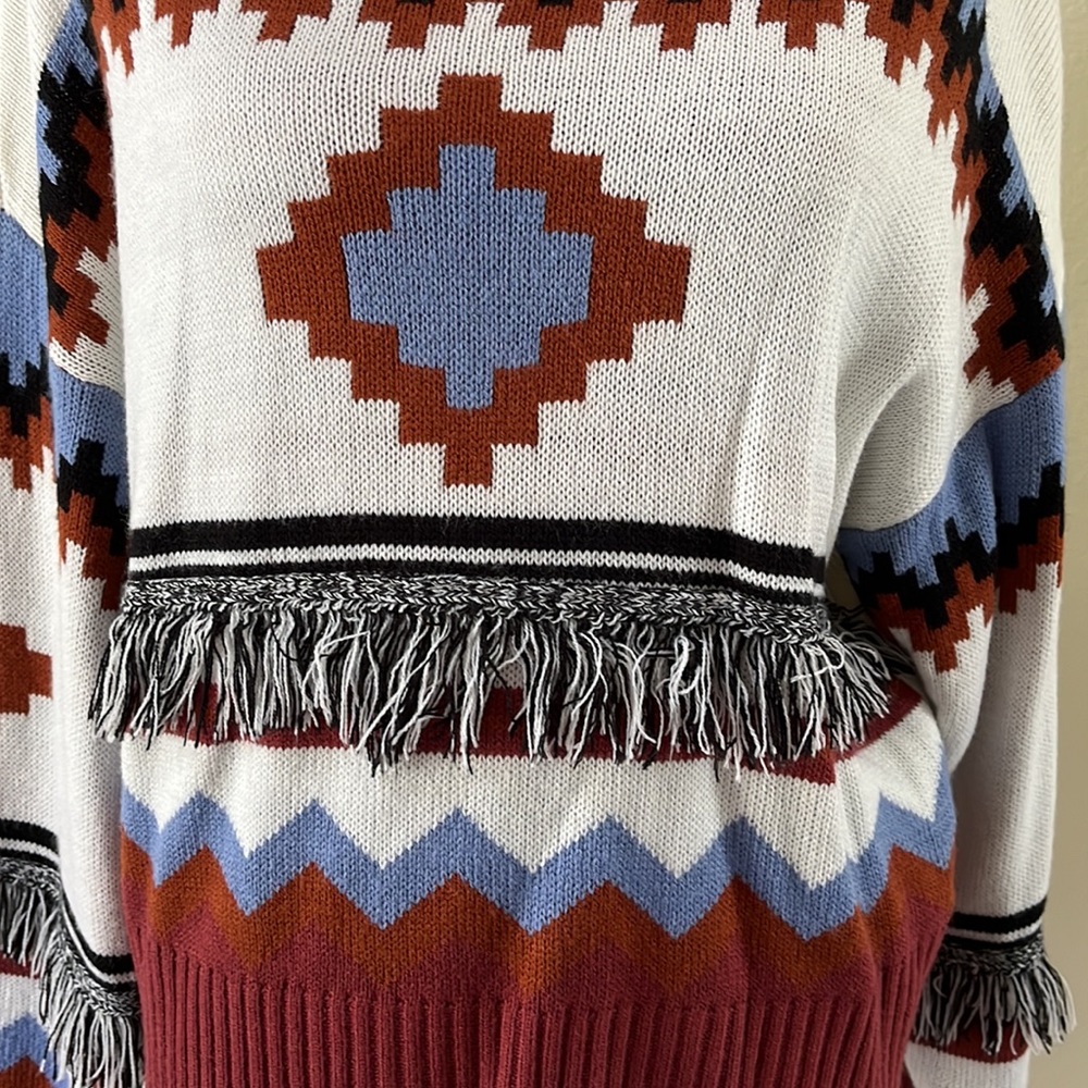 Chelsea and Violet Tribal Sweater - Picture 2 of 7